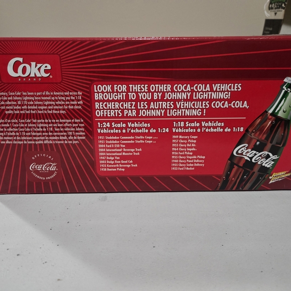 Coca-Cola 1948 Chevy Panel Delivery Diecast - Yellow